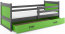 Riko I 190x90 Bed with a mattress Graphite