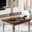 Torino TO-S2 Coffee table white gloss/oak mocca