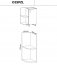 Linea D25PZ Corner base cabinet