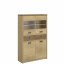 Denzel WIT NIS 2D2W1S Glass-fronted cabinet