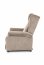 AGUSTIN recliner with massage function, color: beige