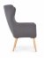 COTTO Armchair (Dark grey)