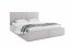 Hilton 160x200 Двуспальная кровать с ящиком для белья (серый)