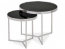 Dalia II Kaffetisch (black/chrome)