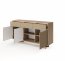 Style-Japandi C Sideboard mit 3 Schubladen 3 Türen,LED-Beleuchtung