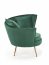 ALMOND Armchair (dark green)