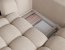 COZ Ecksofa (Calmora 18 Beige velour)