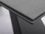 WESTIN JSZC160 Ceramic (160-240)X90 Extendable dining table Light gray Pietra Di Savoia/Black mat