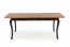 WINDSOR- Extension table dark oak/black