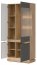 MILTON-ML 06 Vitriinkapp,Cremona torro oak/grey matt