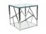 ESCADA B 55X55 Coffee table Silver