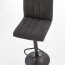 V-CH-H/89 Барный стул темно-серый