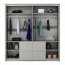 Wieden Wardrobe with mirror
