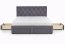 BETINA 160 Bed with box (Grey)