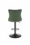 H117 Bar stool,dark green