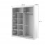 ArtiAR -08 Schwebetürenschrank 203cm