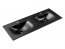 UM- SKY 1 BLACK MATT 120D DP (E-8099-120D) Waschbecken 120cm