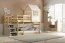 Loft-A Niska ze sch Kõrge voodi,1 madratsiga 200x90,Männipuit