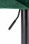 H102 bar stool dark green