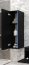Furnitech GS11 Wall cabinet black/black gloss