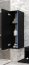 Furnitech GS11 Vannitoa seinakapp black/black gloss