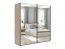Version- Tetrix SZF/183/2M Sliding wardrobe with mirror