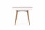 EDWARD (120-200) Extension table (white/san remo oak)
