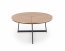 KARIDA Coffee table Oak/black