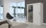 SW-BIA-W- 150 cm Sliding wardrobe with mirror,White matt