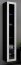 Vigo WIT 180 szklo Glass-fronted cabinet
