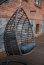 PIATTO LO.015.001 brown, patchy Hanging chair with cushions