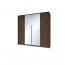 AMAO E Wardrobe with lighting,Oak Dunin
