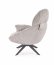 MERRY 2 Leisure chair with swivel function,cappuccino