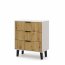 Borg-Duo kom3s Kommode,Kaschmir/Eiche artisan