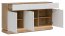 MILTON-ML 03 Kummut,Cremona torro oak/white matt