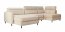 CO-BER- LT-18TOS U Shape Corner sofa Left (Beige fabric Toscany 18)