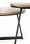 KARIDA Coffee table Oak/black