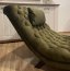 LORD Chaise Lounge (Olive fabric Monolith 38)