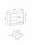 NELLY KOM K2 Chest of drawers (graphite/artisan lamella)
