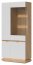 MILTON-ML 06 Витрина,Cremona torro oak/white matt