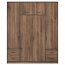 Amber SZF6D4S Wardrobe with 6 doors and 4 drawers
