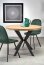 PERONI 100-250 Extendable dining table golden oak/black
