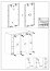 SW-KER-200 cm-SB Sliding wardrobe with mirror,Sonoma/black