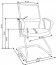 VIRE SKID Chair visitor Black