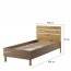 LennyLY 10 90x200 Bed with Slats