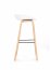 H-86 Bar stool White/grey
