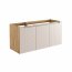 Luxor Beige 82-120-3D Cabinet Under Washbasin 120cm