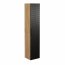 Luxor Black 80-01-1D Kõrge vannitoakapp
