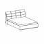 Apollo S 140x200 Divguļamā gulta ar redelēm