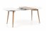 EDWARD (120-200) Extension table (white/san remo oak)